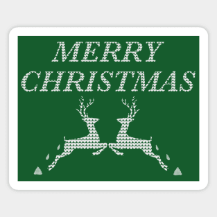 Merry Christmas Ugly Sweater Magnet